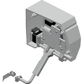 Motor driven edge guide · 3D model