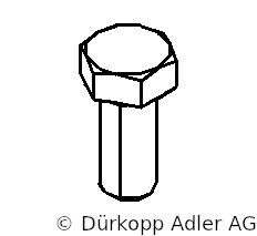 9201 112877 — hexagonal screw
