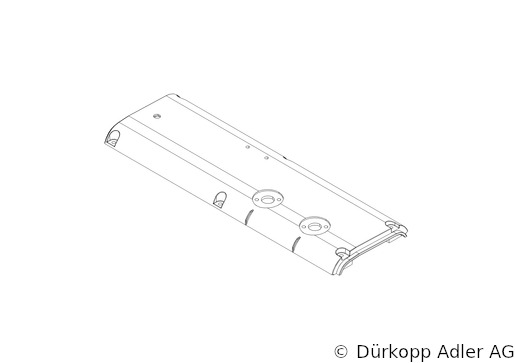 0195 001122 — крышка рукава машины