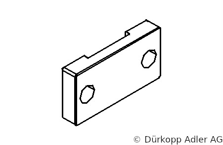 0580 101210 — clamping plate
