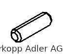 9205 101588 — threaded pin RPLS 0