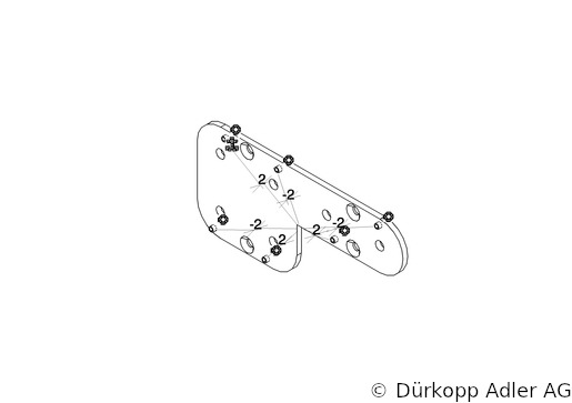 0195 004504 — пластина натяжения
