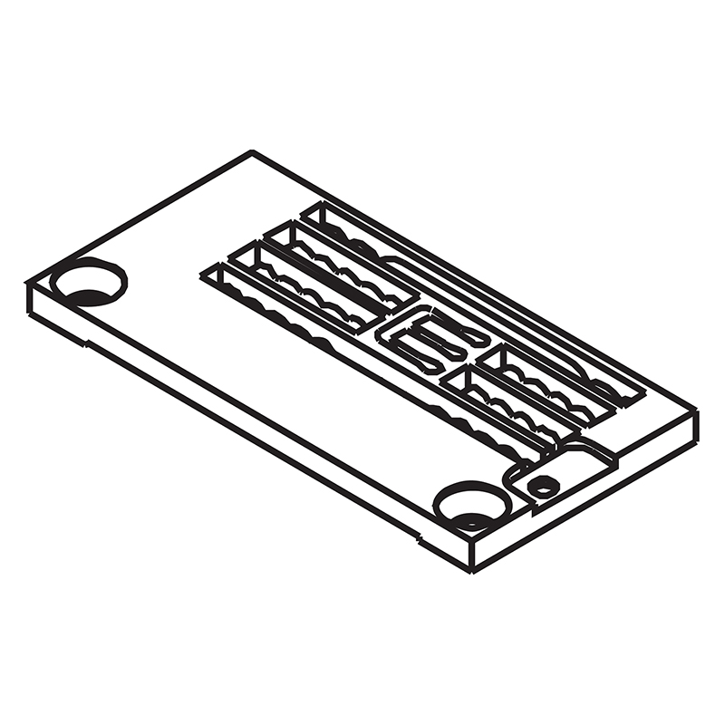 Y3508004 Needle Plate — Needle Plate for Yamato Coverstitch Machine Suitable for machine: