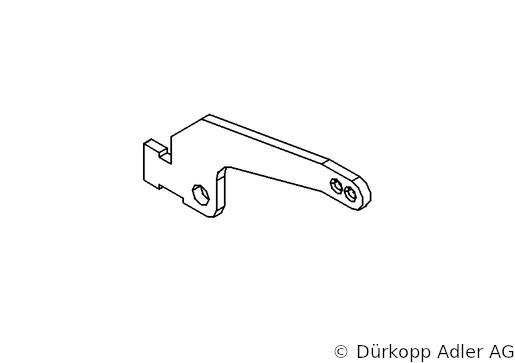 0195 000208 — рычаг нитепритягивателя
