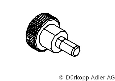 0281 590080 — рифлёный винт