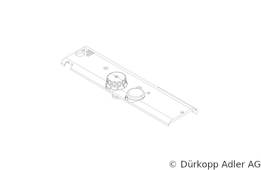 0667 105254 — крышка рукава машины