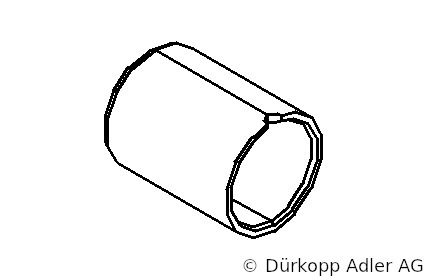 0367 105100 — Sliding bushing