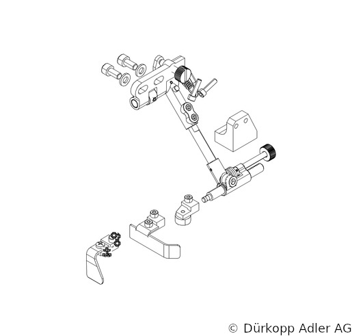 N800 080033 — Hinged edge guide