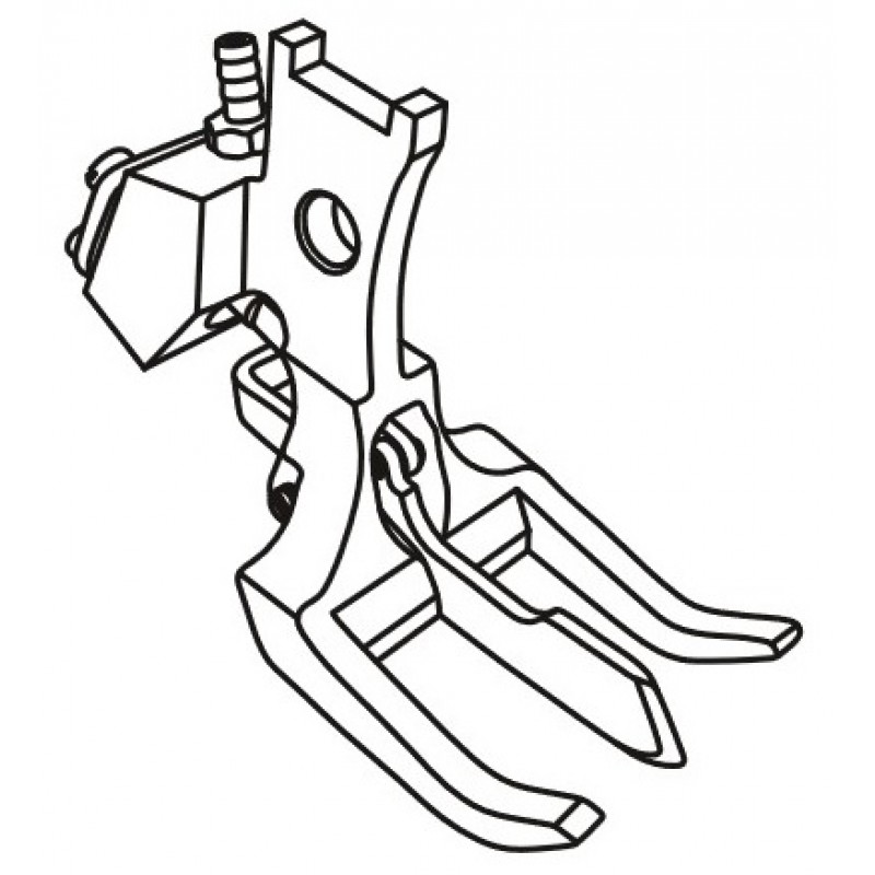 KP1560AO Pneumatic Center Guide Foot — Pneumatic Center Guide Foot