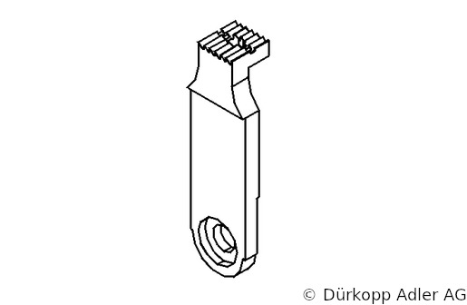 0268 210080 — зубчатая рейка