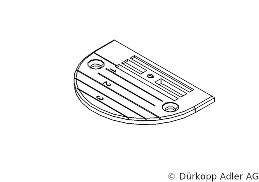 0281 200130 — throat plate