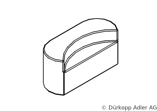 0281 400040 — RUBBER SUPPORT