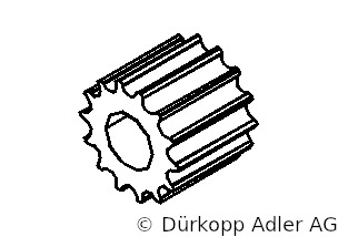 0273 000657 — belt pulley