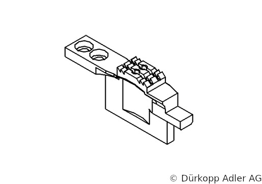 0067 213370 — зубчатая рейка
