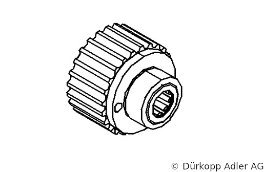 0580 110163 — belt pulley