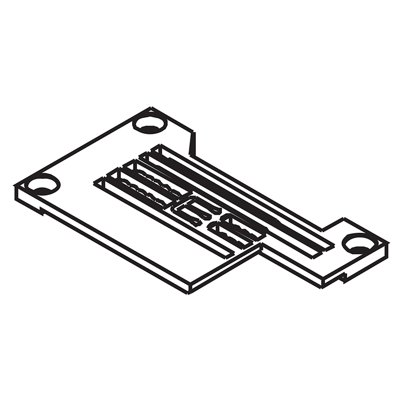 Y3508099 Needle Plate — Needle Plate for Yamato Coverstitch Machine Suitable for machine: