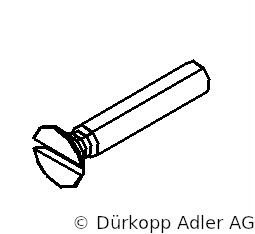 0992 006980 — sunk screw