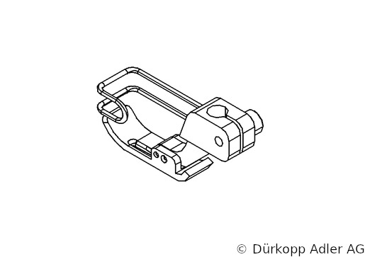 0327 220234 — hinged presser foot