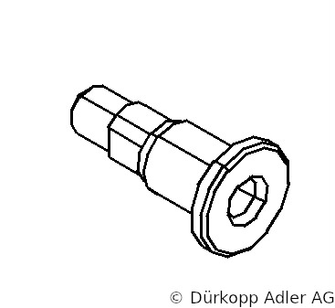 0931 002089 — bearing bolt