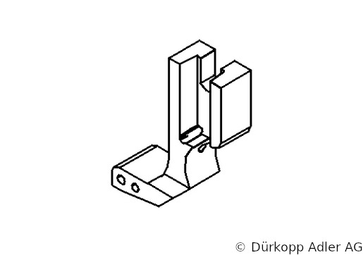 0244 011222 — верхняя часть лапки