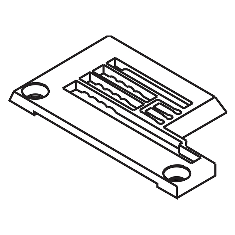 Y3508053 Needle Plate — Needle Plate for Yamato Coverstitch Machine Suitable for machine: