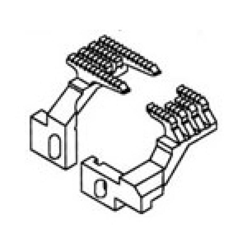 3106001 Main Feed Dog + 3109002 Differential Feed Dog — Feed Dog for Yamato Coverstitch Machine Suitable for machine: