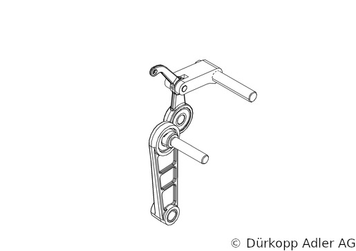 0281 120033 — Take-Up Crank asm.