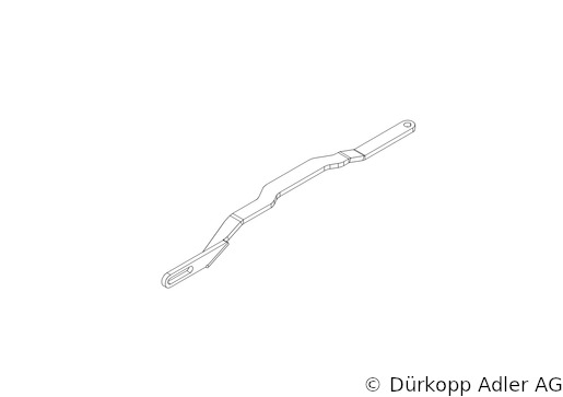 0667 135040 — стержень прижимной лапки
