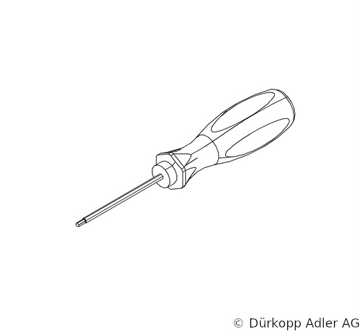 9081 100203 — SCREWDRIVER 2X60