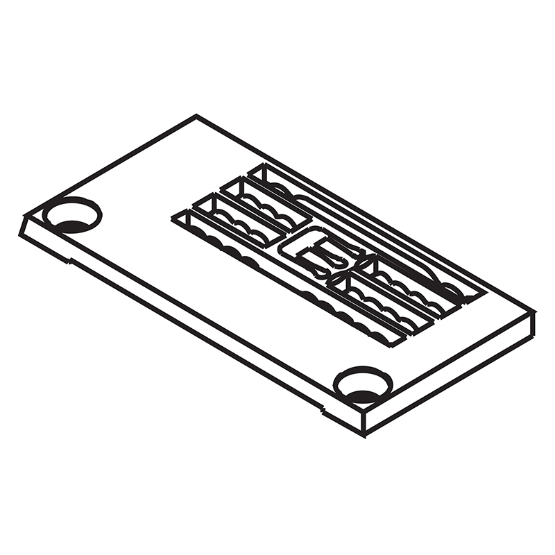 Y94801 Needle Plate — Needle Plate for Yamato Coverstitch Machine Suitable for machine: