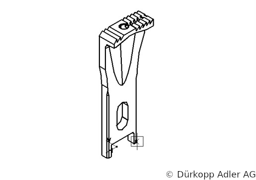 0169 210080 — зубчатая рейка