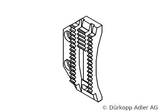 0271 006609 — зубчатая рейка