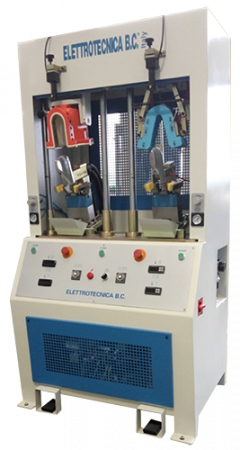 Elettrotecnica BC Mod 417 / 1CF Машина для формовки задника с горячей и холодной станцией