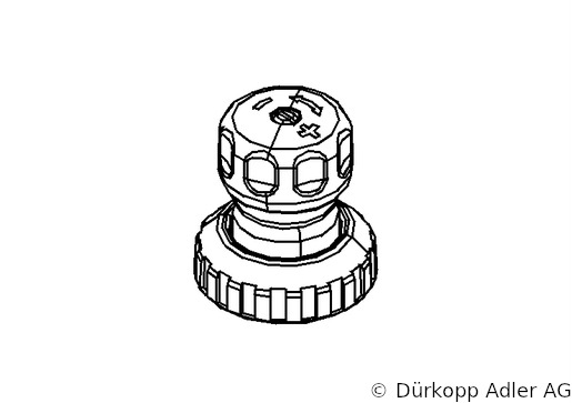 0281 170270 — рифлёная гайка