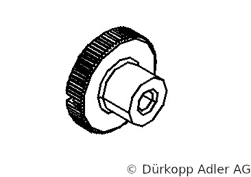 0211 003059 — рифлёная гайка