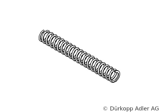 0396 250180 — пружина прижимной лапки