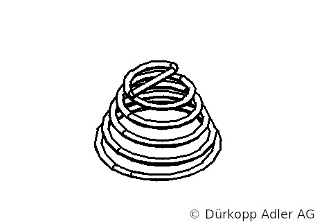 0281 110210 — tension spring