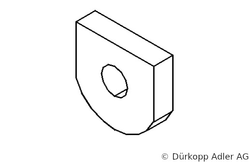 0268 150550 — войлочная деталь