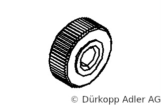 0204 000925 — регулировочная гайка
