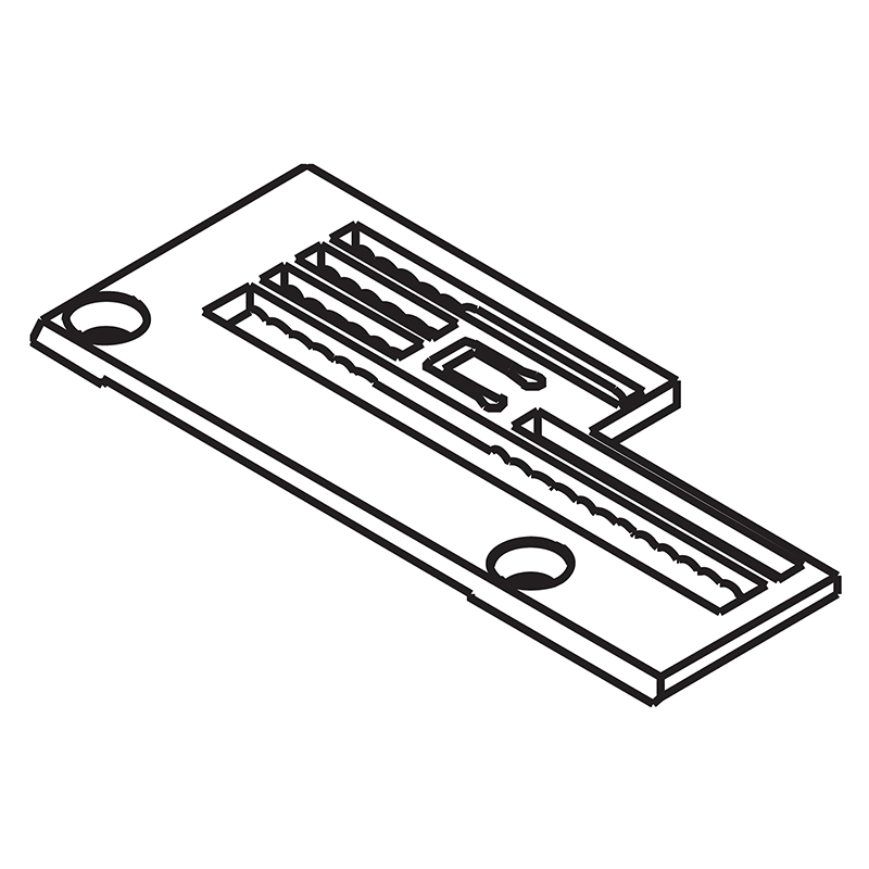 Y3108005 Needle Plate — Needle Plate for Yamato Coverstitch Machine Suitable for machine: