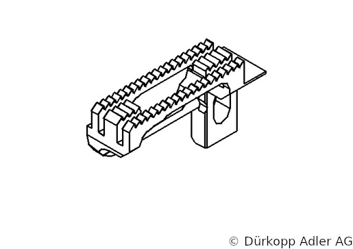 0171 210010 — зубчатая рейка