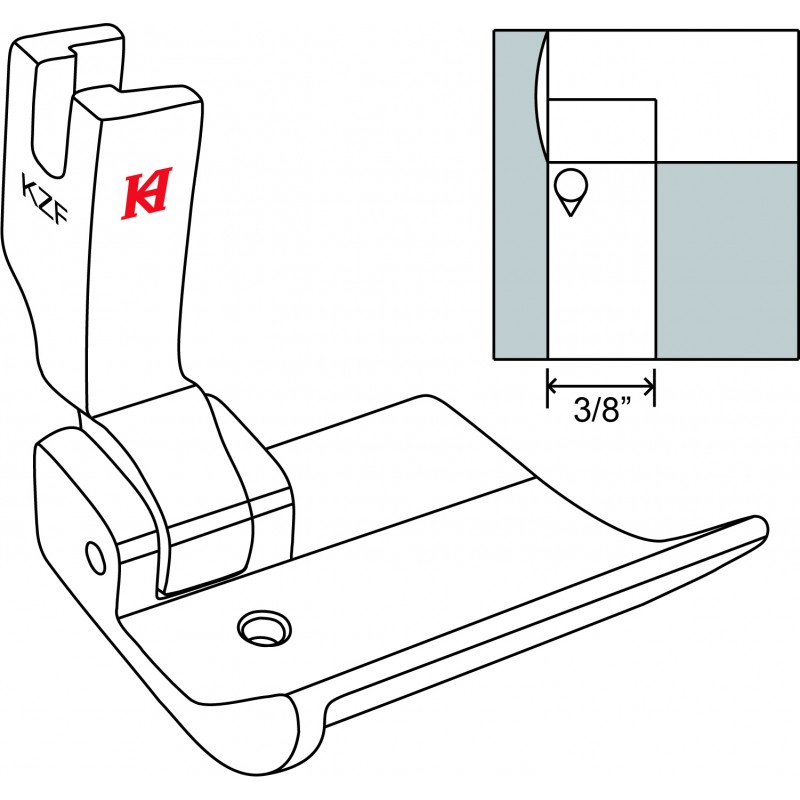 Подрубочные лапки KZF