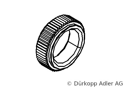 0271 001605 — рифлёная гайка