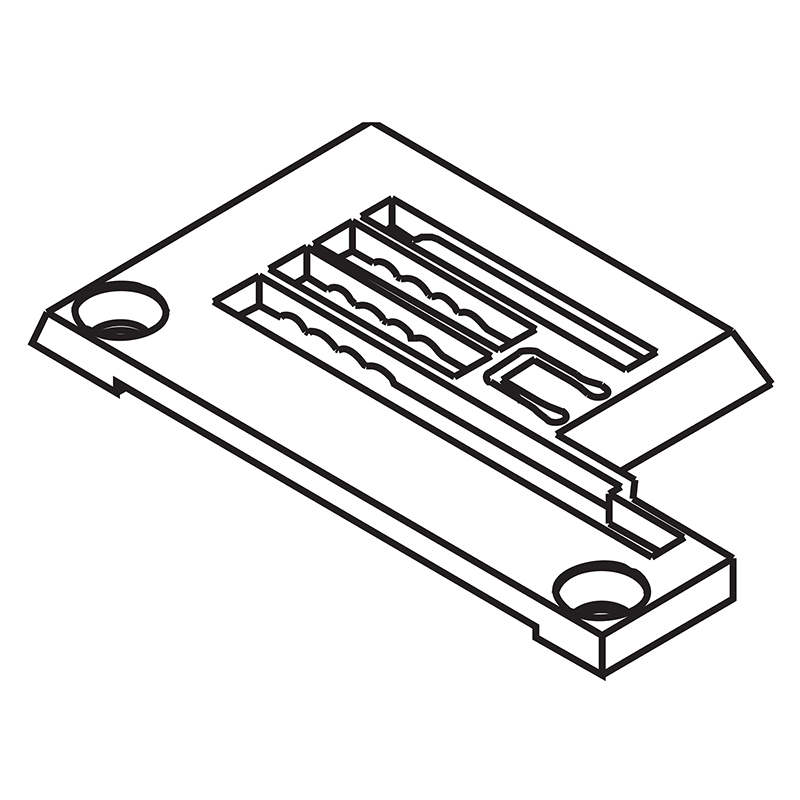 Y3208102 Needle Plate — Needle Plate for Yamato Coverstitch Machine Suitable for machine: