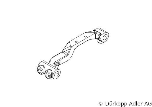 0281 160320 — держатель зубчатой рейки