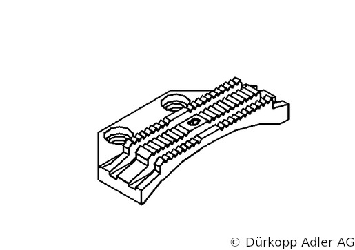 0272 006601 — зубчатая рейка