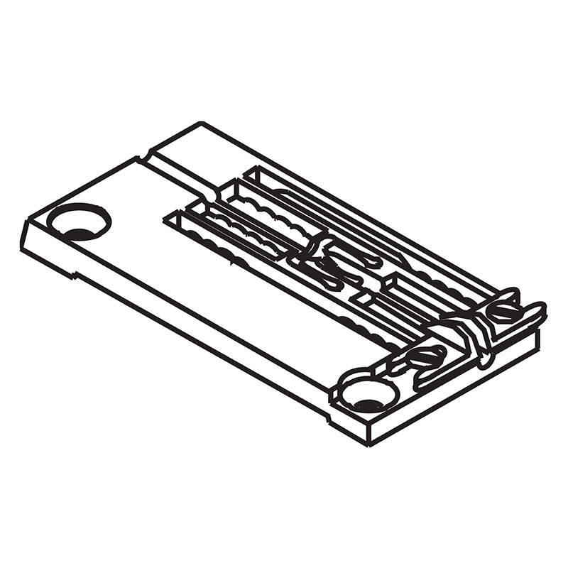 Y3508032 Needle Plate — Needle Plate for Yamato Coverstitch Machine Suitable for machine: