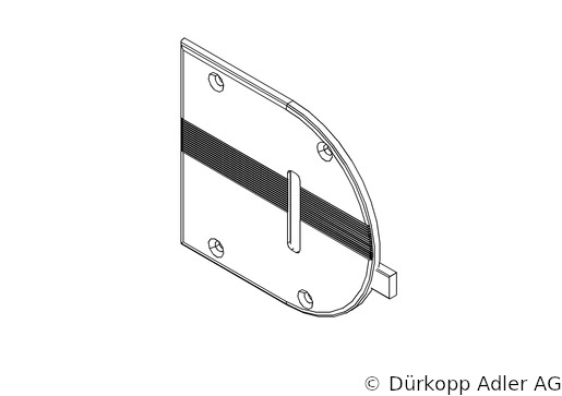 0367 205040 — throat plate