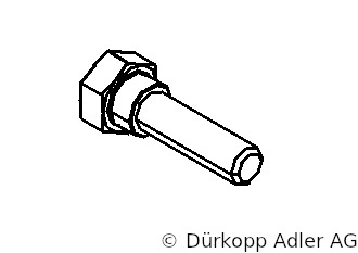 0271 130030 — винт с буртиком