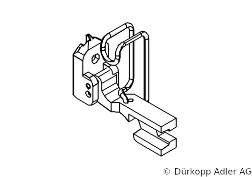 0271 V82319 — шарнирная лапка